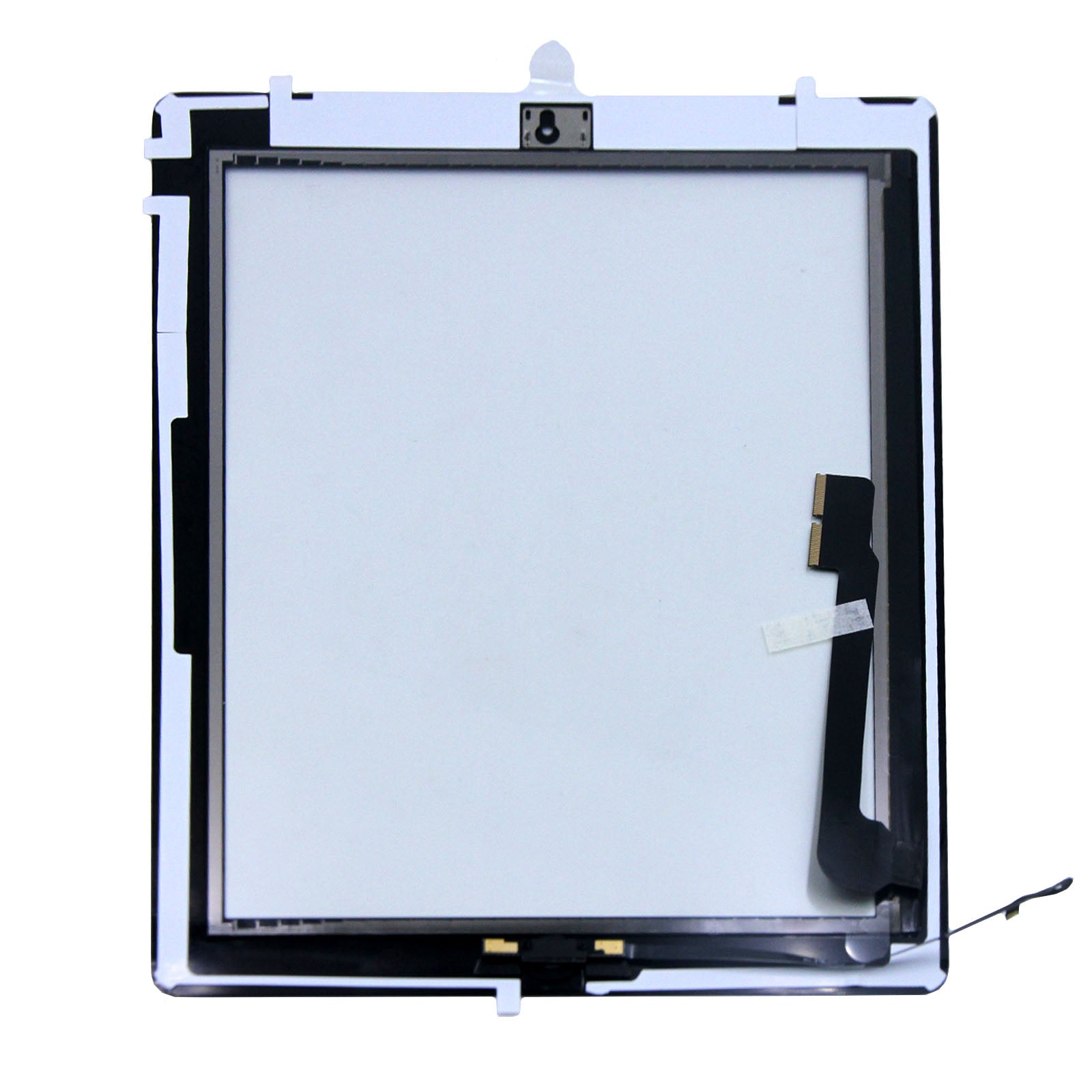 iPad 4 Glas med Touchskärm med Hemknapp - Svart image 1