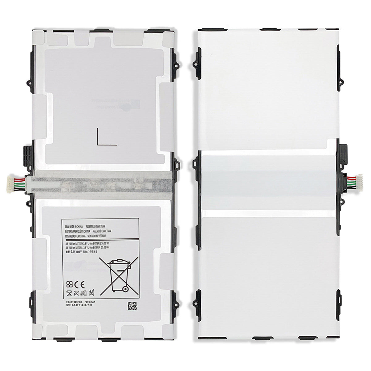 Samsung Galaxy Tab S 10.5 (SM-T800) Batteri image 1