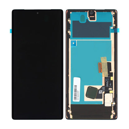 Google Pixel 6 Pro Skärm med LCD Display Original - Svart image 1