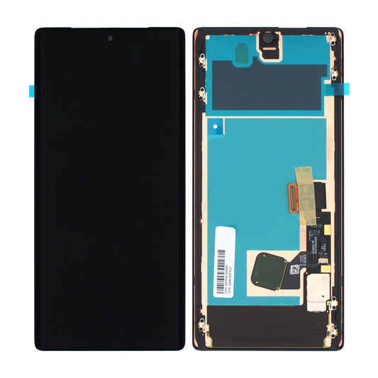 Google Pixel 6 Pro Skärm med LCD Display Original - Svart image 1