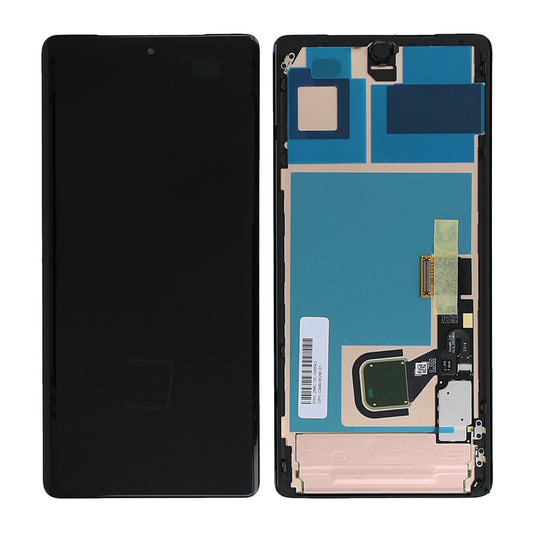 Google Pixel 7 Pro Skärm med LCD Display Original - Svart image 1