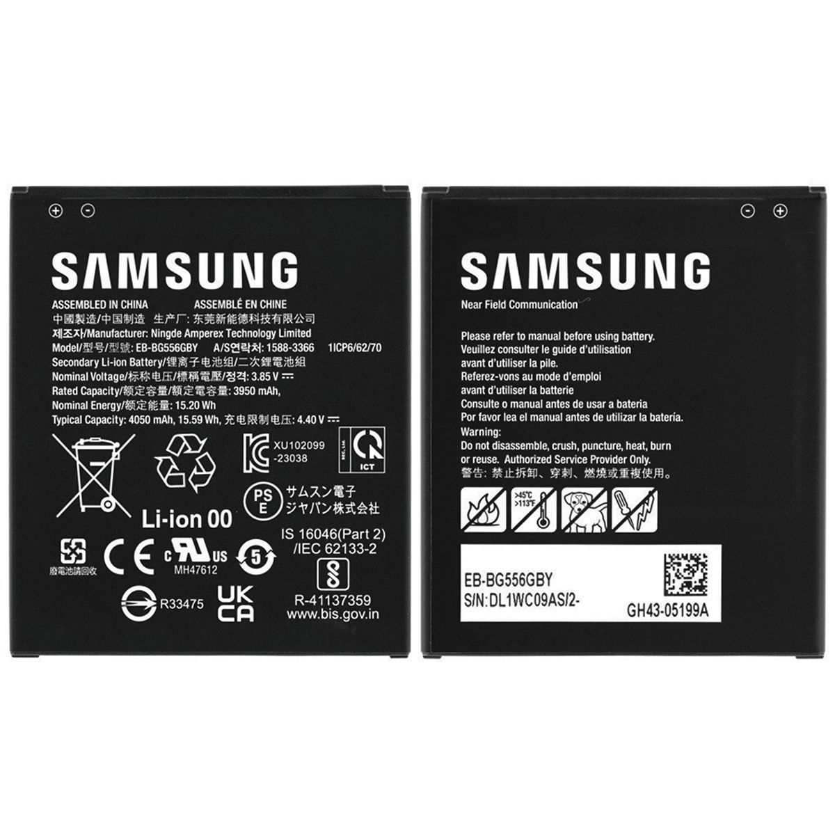 Samsung Galaxy XCover7 (G556B) Batteri Original 4050mAh image 1