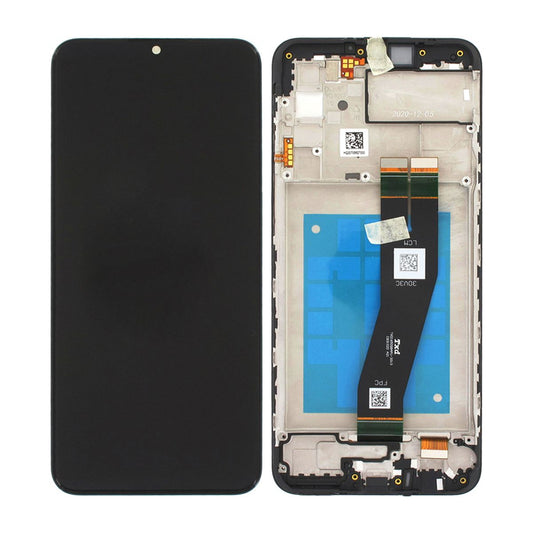 Samsung Galaxy A02s Skärm med LCD Display Original - Svart image 1