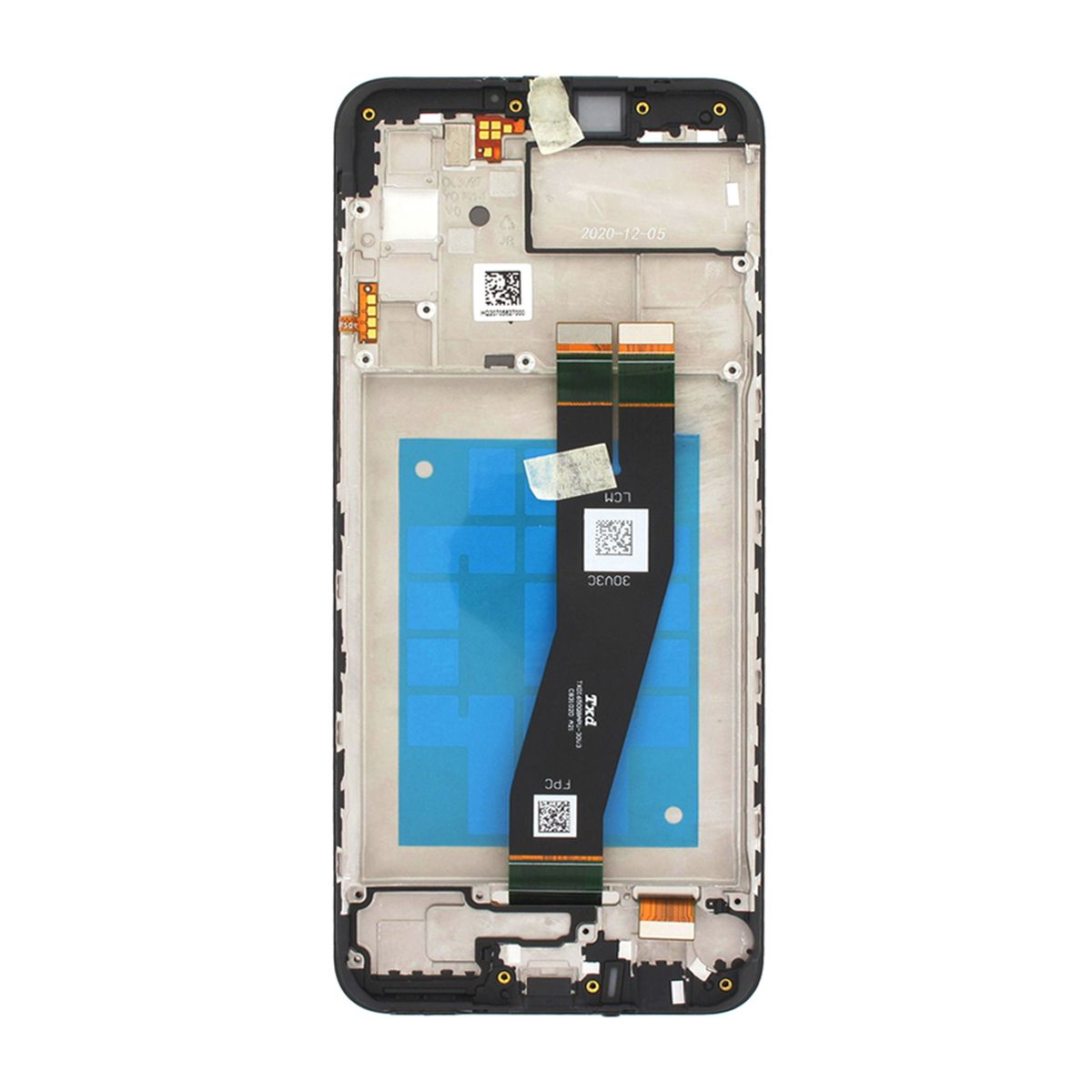 Samsung Galaxy A02s Skärm med LCD Display Original - Svart image 3