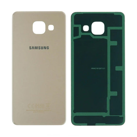 Samsung Galaxy A3 2016 (SM-A310F) Baksida Original - Guld image 1