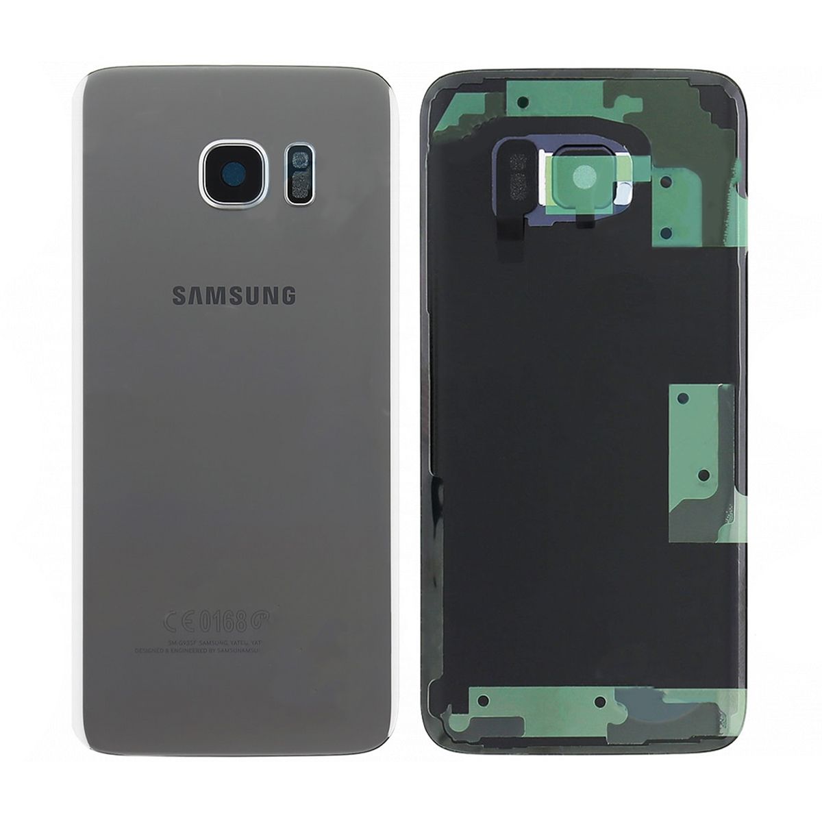 Samsung Galaxy S7 Edge (SM-G935F) Baksida Original - Silver image 1