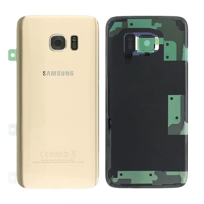 Samsung Galaxy S7 Edge (SM-G935F) Baksida Original - Guld image 1