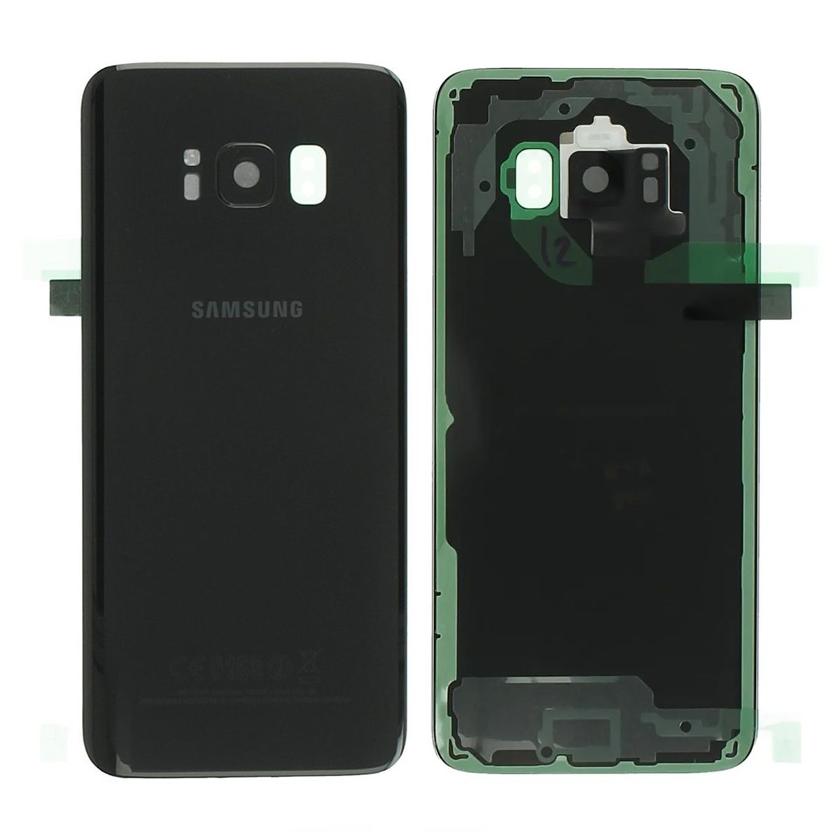 Samsung Galaxy S8 (SM-G950F) Baksida Original - Svart image 1