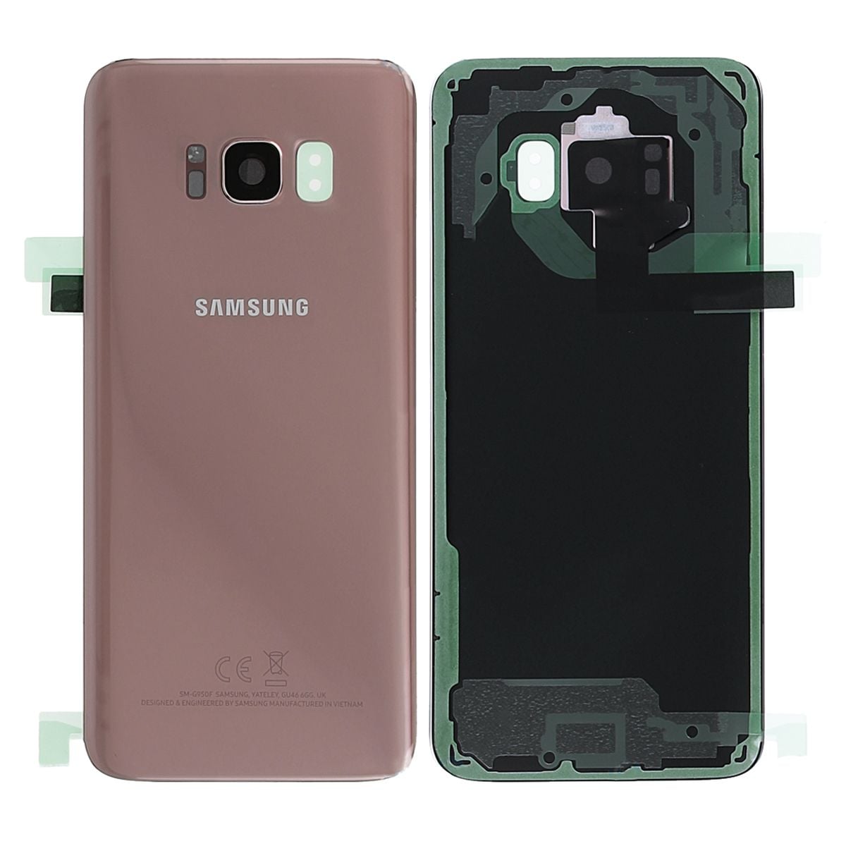 Samsung Galaxy S8 (SM-G950F) Baksida/Batterilucka Original - Rosa image 1
