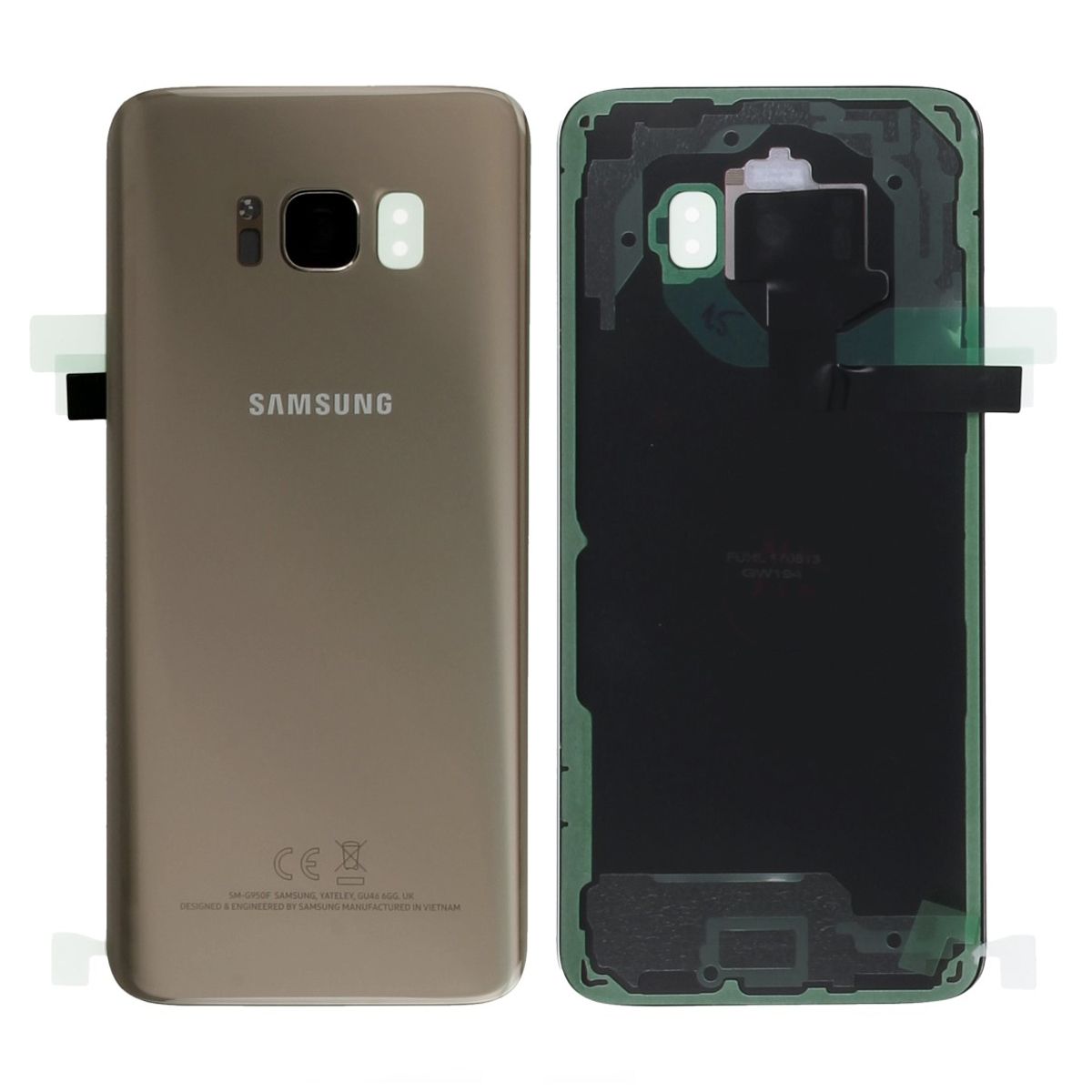 Samsung Galaxy S8 (SM-G950F) Baksida Original - Guld image 1