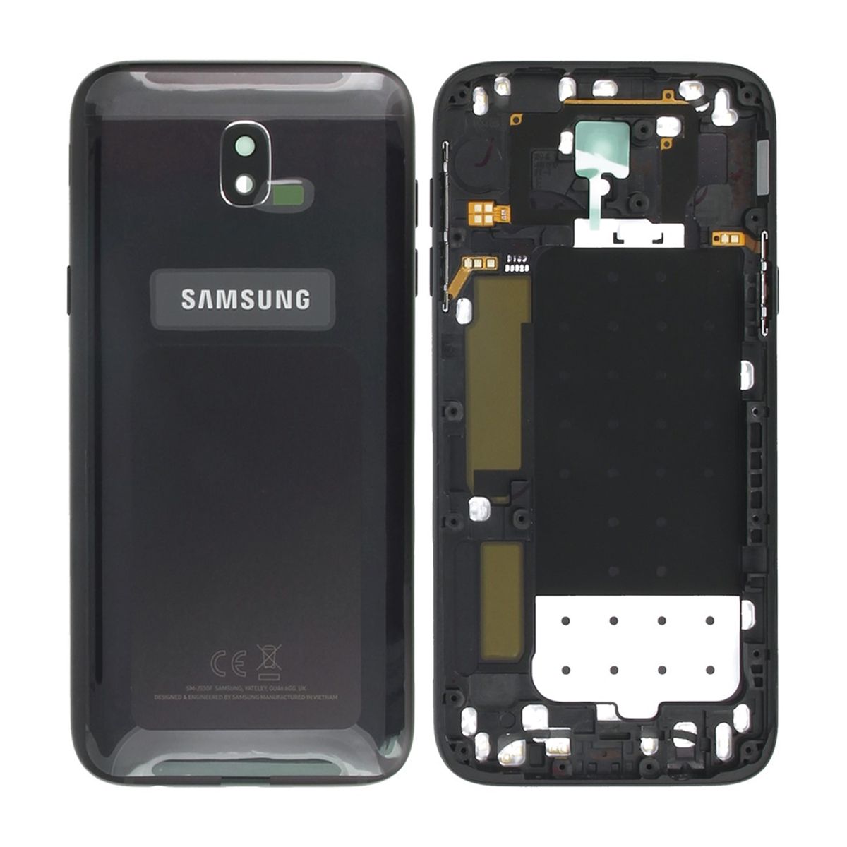 Samsung Galaxy J5 2017 (SM-J530F) Baksida Original - Svart image 1