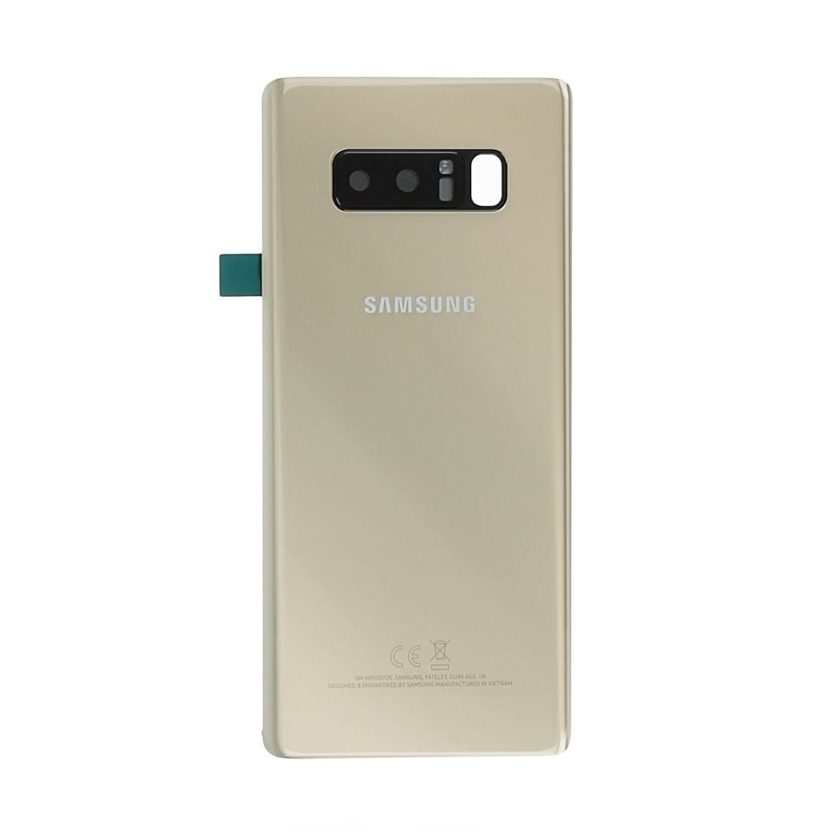 Samsung Galaxy Note 8 (SM-N950F) Baksida Original - Guld image 2
