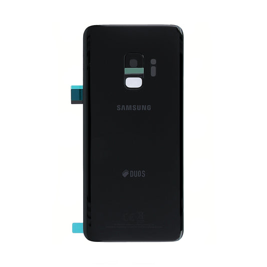 Samsung Galaxy S9 Duos (SM-G960F DS) Baksida Original - Svart image 2