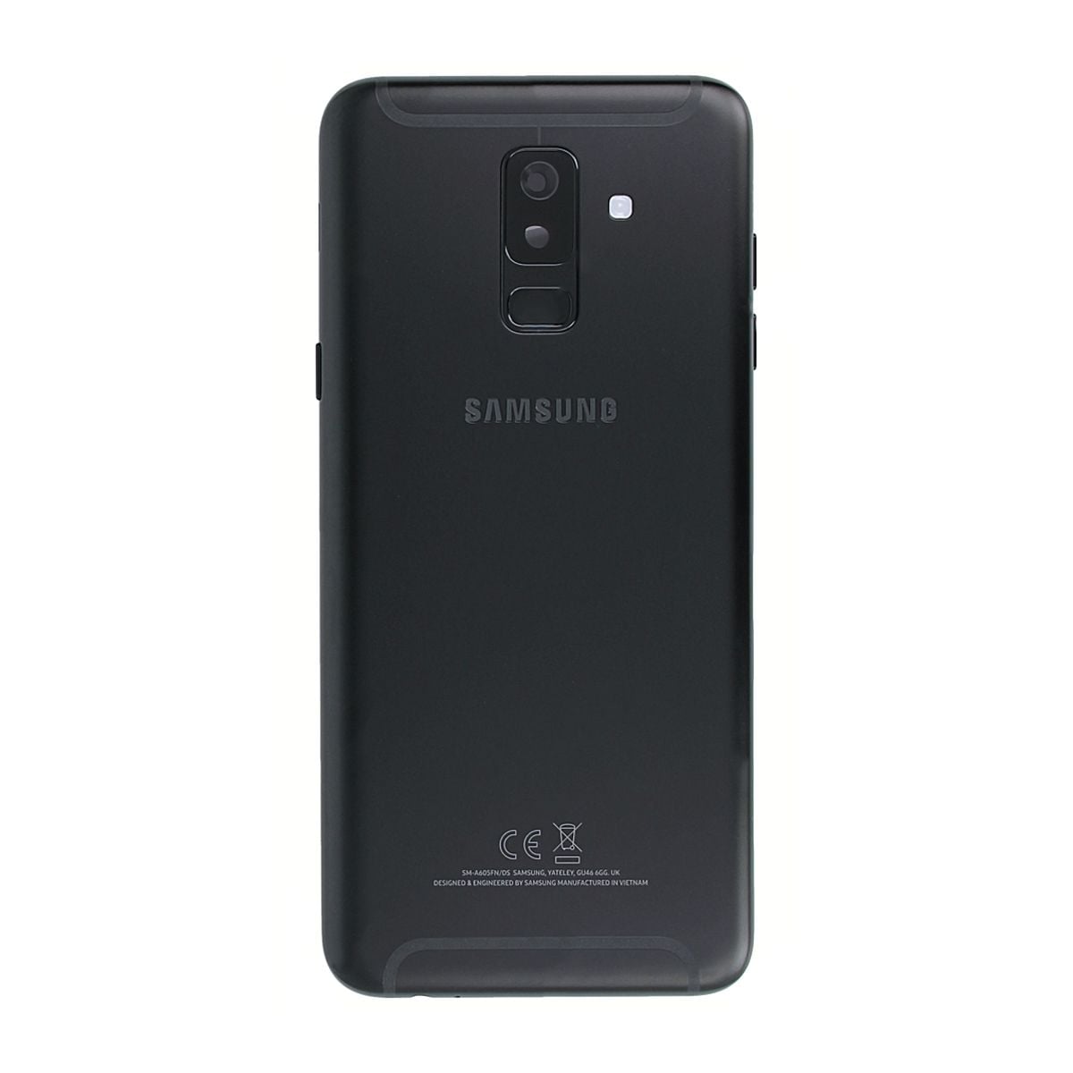 Samsung Galaxy A6 Plus 2018 (SM-A605F) Battery Cover Original - Black image 2