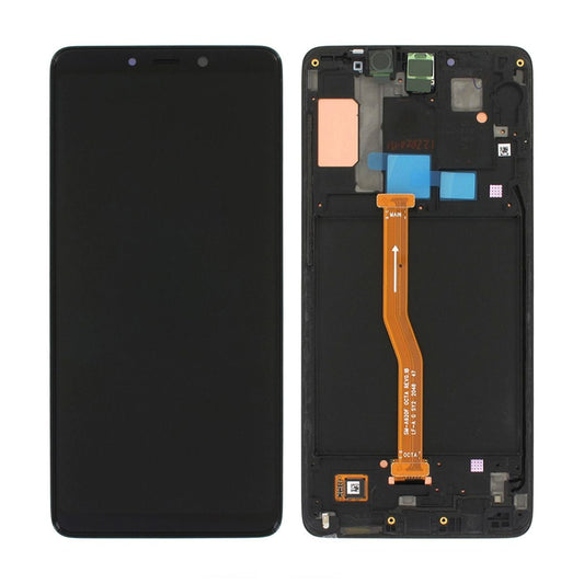 Samsung Galaxy A9 2018 (SM-A920F) LCD Skärm med Display - Svart image 1