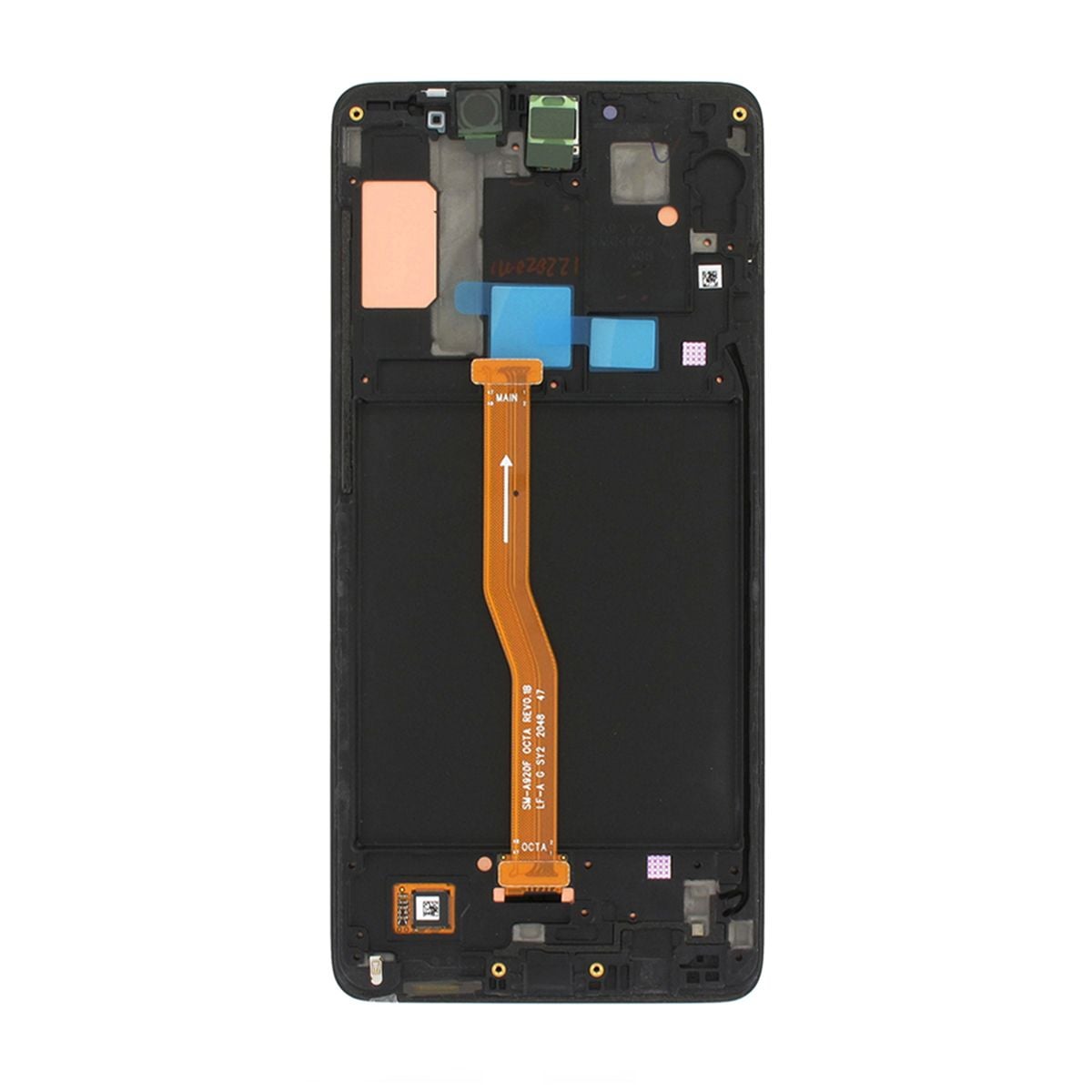 Samsung Galaxy A9 2018 (SM-A920F) LCD Skärm med Display - Svart image 3