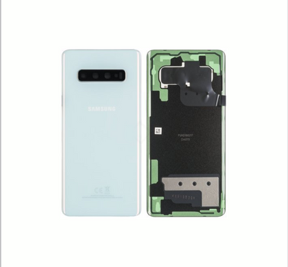 Samsung Galaxy S10 Plus (SM-G975F) Baksida Original - Vit image 1