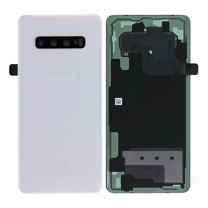 Samsung Galaxy S10 Plus (SM-G975F) Baksida Original - Vit image 2