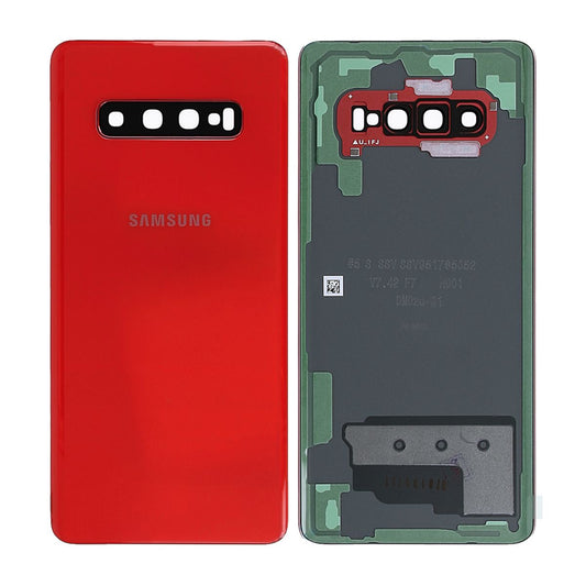 Samsung Galaxy S10 Plus (SM-G975F) Baksida Original - Röd image 1