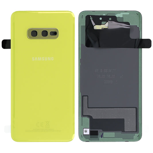 Samsung Galaxy S10e (SM-G970F) Baksida Original - Gul image 1