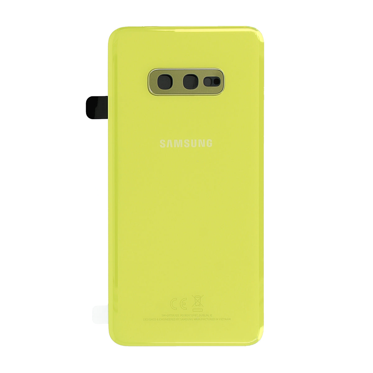 Samsung Galaxy S10e (SM-G970F) Baksida Original - Gul image 2