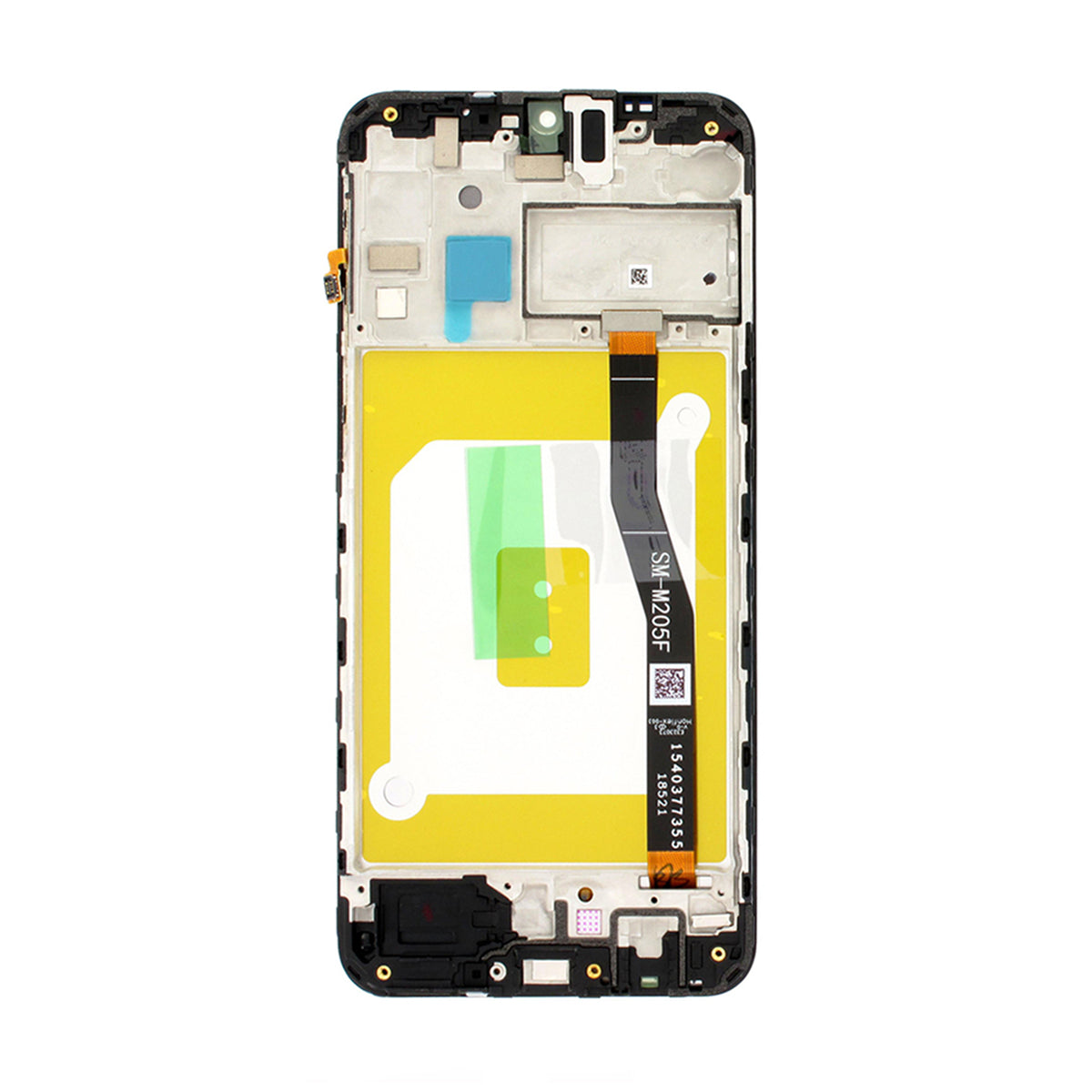 Samsung Galaxy M20 (SM-M205F) Skärm med LCD Display Original - Svart image 3
