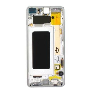 Samsung Galaxy S10 Plus Skärm med LCD Display Original - Vit image 4