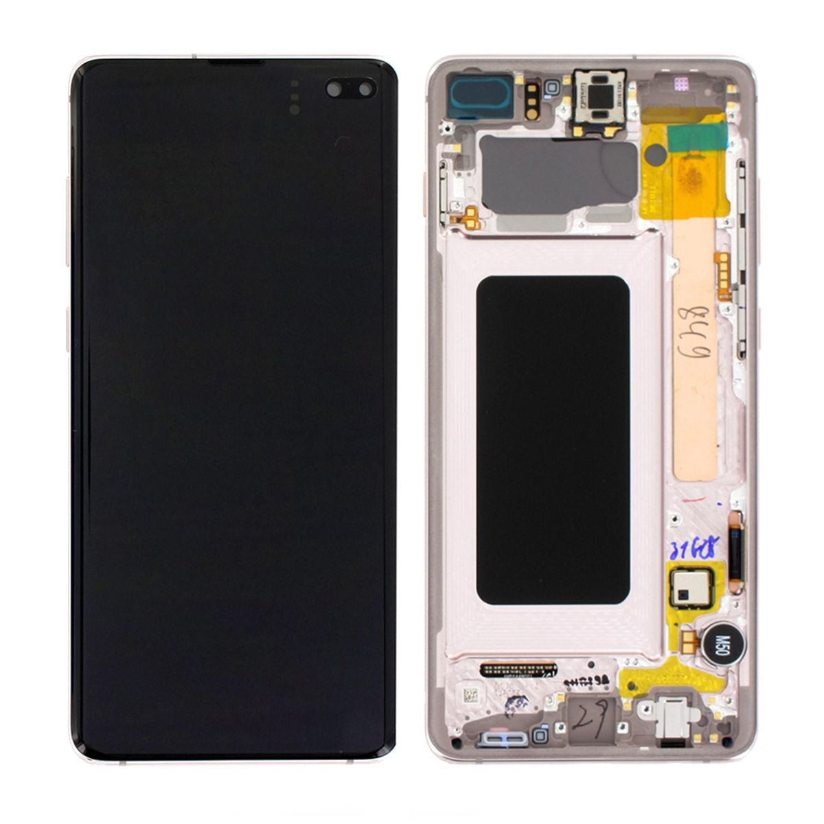 Samsung Galaxy S10 Plus (SM-G975F) Skärm med LCD Display Original - Vit image 1