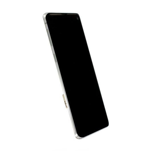 Samsung Galaxy S10 Skärm med LCD Display Original - Vit image 4