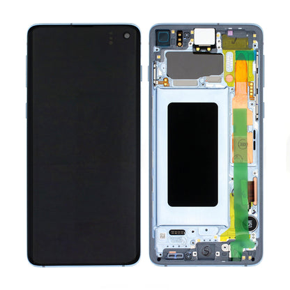 Samsung Galaxy S10 Skärm med LCD Display Original - Blå image 1