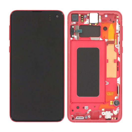 Samsung Galaxy S10e (SM-G970F) Skärm med LCD Display Original - Röd image 1