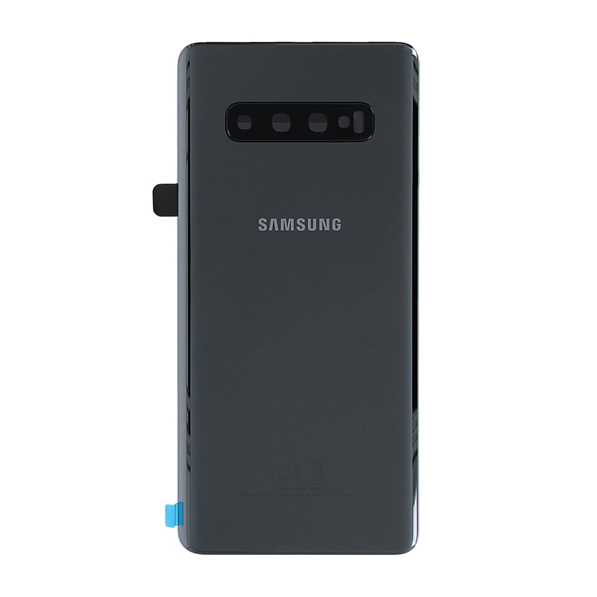 Samsung Galaxy S10 Plus (SM-G975F) Baksida Original - Keramik Svart image 2