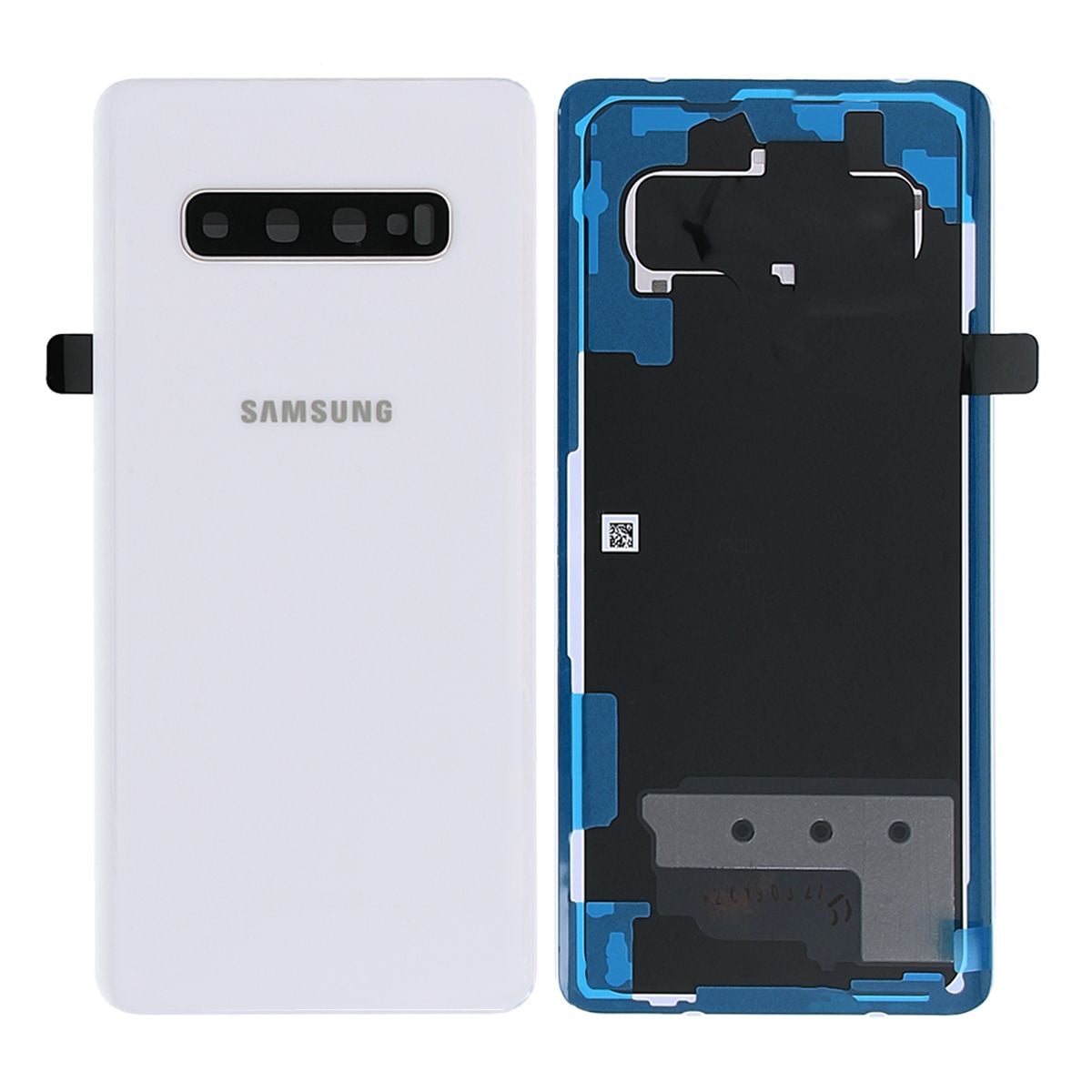 Samsung Galaxy S10 Plus (SM-G975F) Baksida Original - Keramik Vit image 2