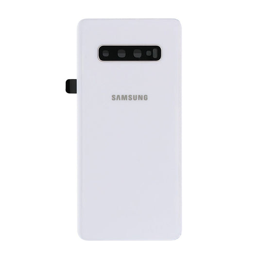 Samsung Galaxy S10 Plus (SM-G975F) Baksida Original - Keramik Vit image 3