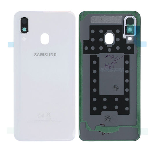 Samsung Galaxy A40 (SM-A405F) Baksida Original - Vit image 1