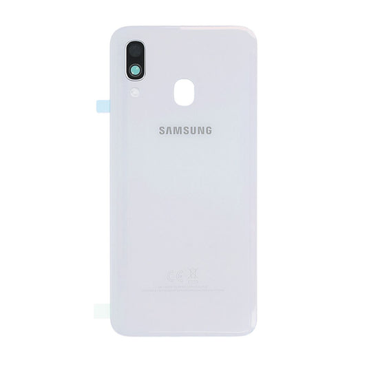 Samsung Galaxy A40 (SM-A405F) Baksida Original - Vit image 2