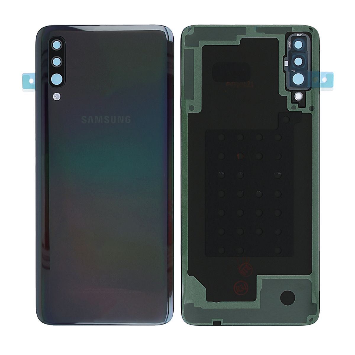 Samsung Galaxy A70 (SM-A705F) Baksida Original - Svart image 1