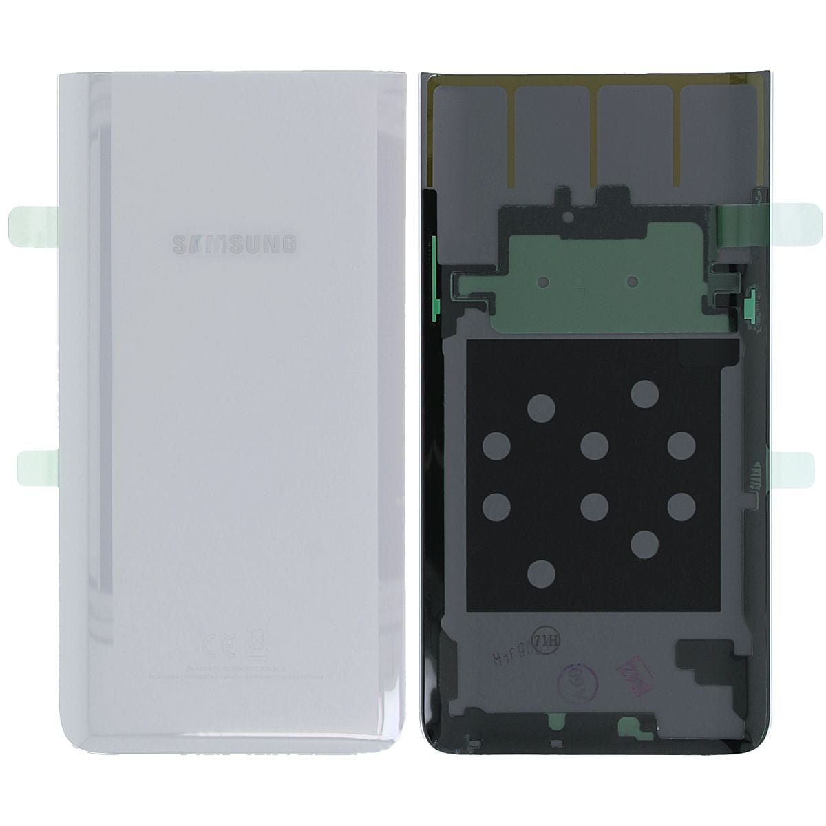Samsung Galaxy A80 (SM-A805F) Baksida Original - Silver image 1