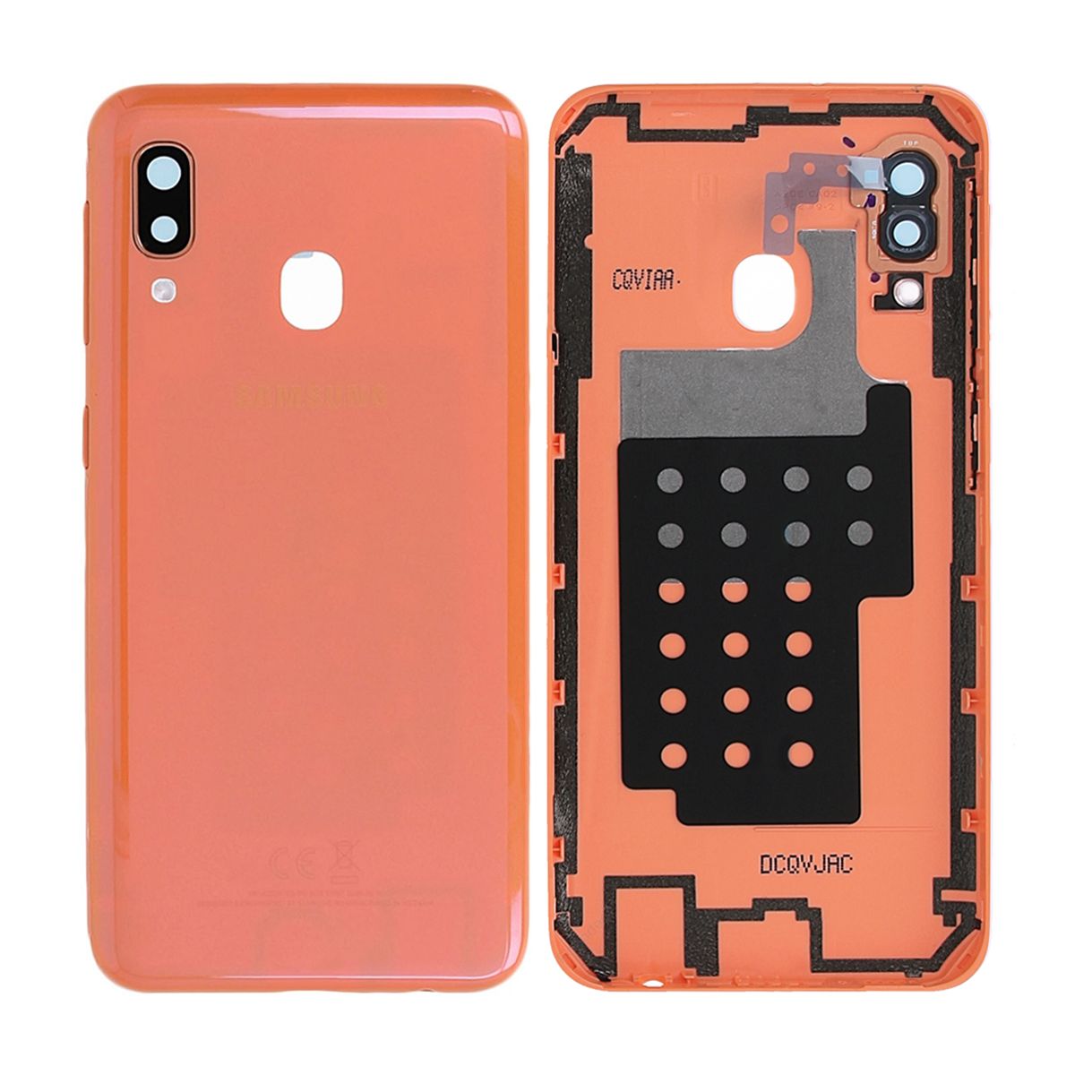 Samsung Galaxy A20e (SM-A202F) Baksida Original - Korall image 1