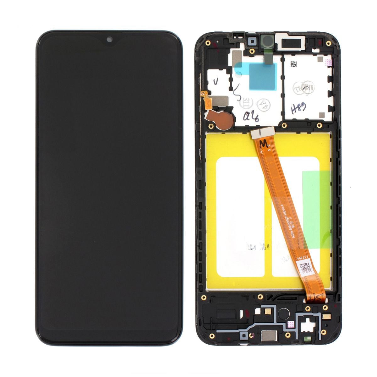 Samsung Galaxy A20e (SM-A202F) LCD Skärm med Display Original - Svart image 1