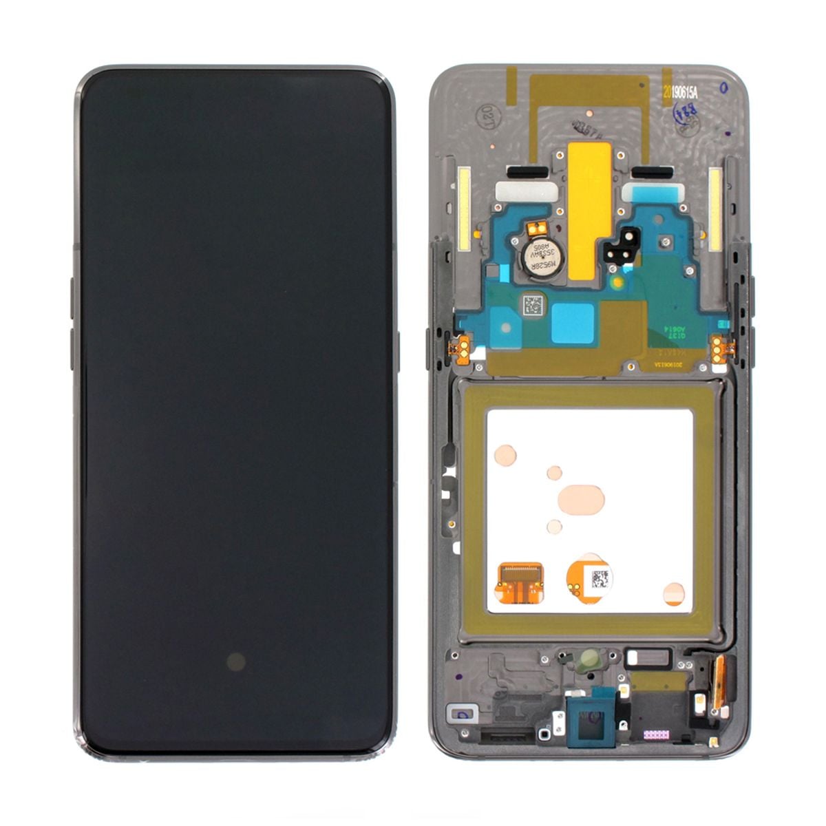 Samsung Galaxy A80 (SM-A805F) LCD Skärm med Display Original - Svart image 1