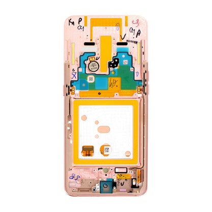 Samsung Galaxy A80 LCD Skärm med Display Original - Rosa Guld image 3