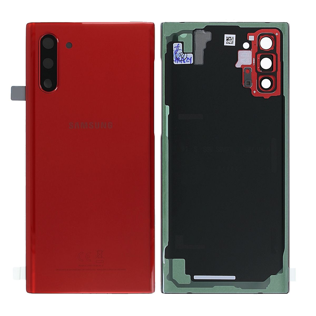 Samsung Galaxy Note 10 (SM-N970F) Baksida Original - Röd image 1