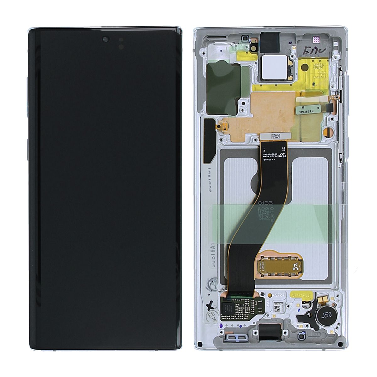 Samsung Galaxy Note 10 Skärm med LCD Display Original - Vit image 1