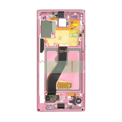 Samsung Galaxy Note 10 (SM-N970F) Skärm med LCD Skärm Original - Rosa image 3