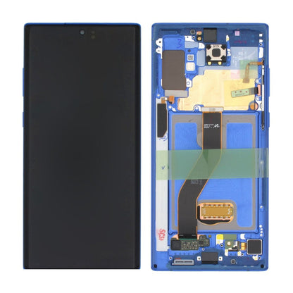 Samsung Galaxy Note 10 Plus 5G (SM-N975F) Skärm med LCD Display Original - Blå image 1