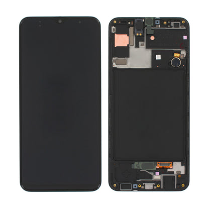 Samsung Galaxy A30s (SM-A307F) LCD Skärm med Display Original - Svart image 1