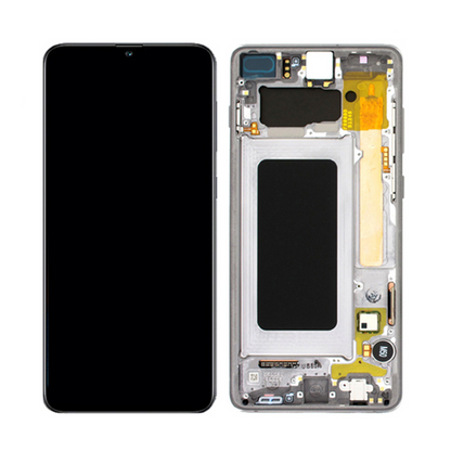 Samsung Galaxy M30s Skärm med LCD Display Original - Svart image 1