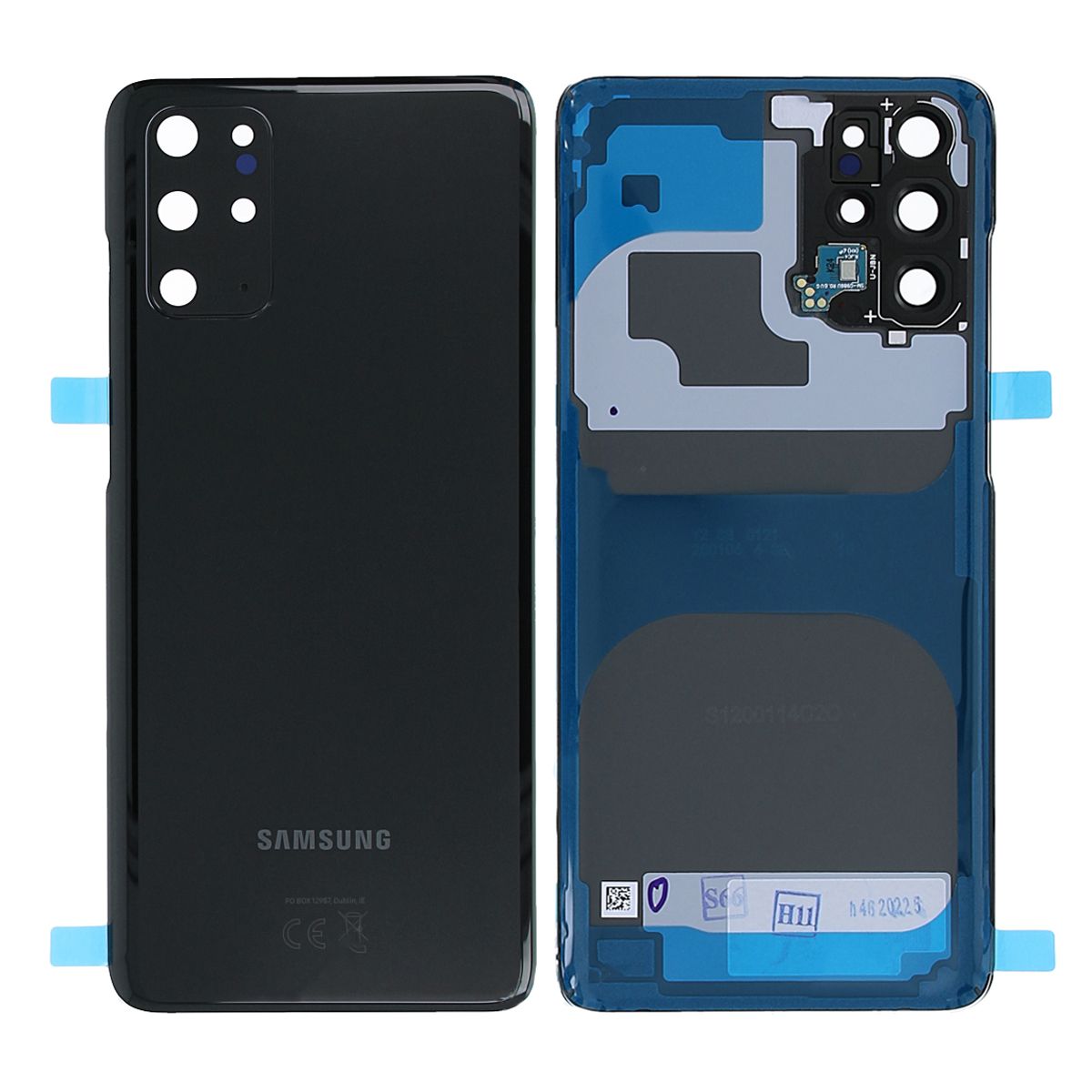 Samsung Galaxy S20 Plus 5G (SM-G986B) Baksida Original - Svart image 1
