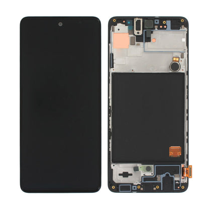 Samsung Galaxy A51 (SM-A515F) LCD Skärm med Display Original - Svart image 1